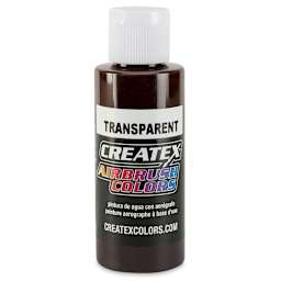 Createx Airbrush Color - 2 oz, Transparent Dark Brown