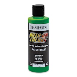 Createx Auto Air Color - 4 oz, Transparent Apple Green