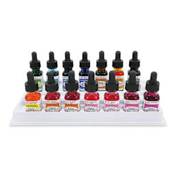 Dr. Ph. Martin's Radiant Concentrated Watercolor Set - 1/2 oz, Set of 14, Assorted, Set D - out of packaging