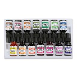 Dr. Ph. Martin's Radiant Concentrated Watercolor Set - 1/2 oz, Set of 14, Assorted, Set B - top view