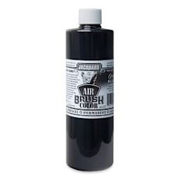 Jacquard Airbrush Paint - 16 oz, Opaque Black