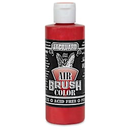 Jacquard Airbrush Paint - 4 oz, Fire Red