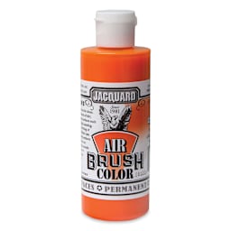 Jacquard Airbrush Paint - 4 oz, Bright Orange