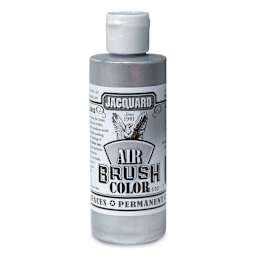 Jacquard Airbrush Paint - 4 oz, Metallic Silver