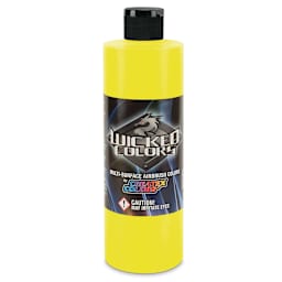 Createx Wicked Colors Airbrush Color - 16 oz, Detail Yellow
