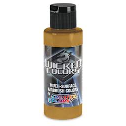 Createx Wicked Colors Airbrush Color - 2 oz, Detail Yellow Ochre