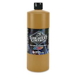 Createx Wicked Colors Airbrush Color - 32 oz, Detail Yellow Ochre