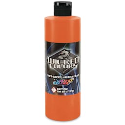 Createx Wicked Colors Airbrush Color - 16 oz, Orange