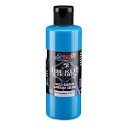 Createx Wicked Colors Airbrush Color - Opaque Daylight Blue, 4 oz, Bottle