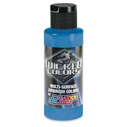 Createx Wicked Colors Airbrush Color - 2 oz, Laguna Blue
