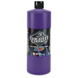 Createx Wicked Colors Airbrush Color - 32 oz, Detail Violet