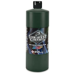 Createx Wicked Colors Airbrush Color - 32 oz, Detail Moss Green