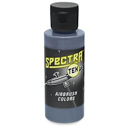 Badger Spectra Tex Airbrush Color - 2 oz, Transparent Wrought Iron Gray