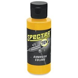 Badger Spectra Tex Airbrush Color - 2 oz, Transparent Sun Gold