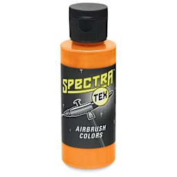 Badger Spectra Tex Airbrush Color - 2 oz, Transparent Tiger Orange