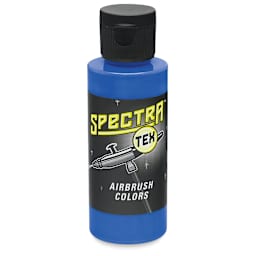 Badger Spectra Tex Airbrush Color - 2 oz, Transparent Brilliant Blue