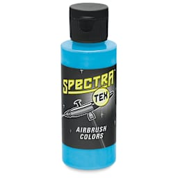 Badger Spectra Tex Airbrush Color - 2 oz, Neon Blue