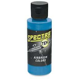Badger Spectra Tex Airbrush Color - 2 oz, Transparent Aquamarine