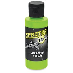 Badger Spectra Tex Airbrush Color - 2 oz, Transparent Lime Green