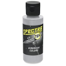 Badger Spectra Tex Airbrush Color - 2 oz, Metallic Silver
