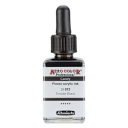 Schmincke Aero Color Professional Airbrush Color - 28 ml, Smoke Black