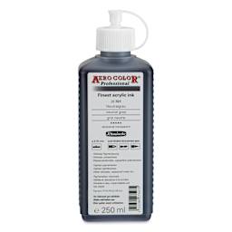 Schmincke Aero Color Professional Airbrush Color - 250 ml, Neutral Gray