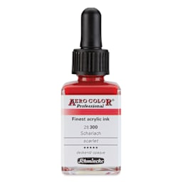 Schmincke Aero Color Professional Airbrush Color - 28 ml, Scarlet