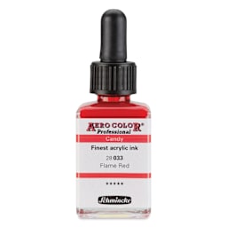 Schmincke Aero Color Professional Airbrush Color - 28 ml, Flame Red
