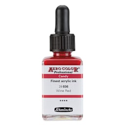 Schmincke Aero Color Professional Airbrush Color - 28 ml, Wine Red