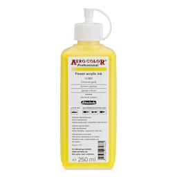Schmincke Aero Color Professional Airbrush Color - 250 ml, Lemon Yellow