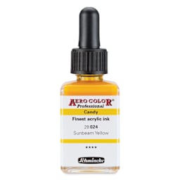 Schmincke Aero Color Professional Airbrush Color - 28 ml, Sunbeam Yellow