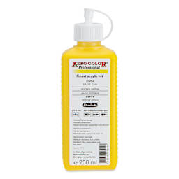 Schmincke Aero Color Professional Airbrush Color - 250 ml, Primary Yellow