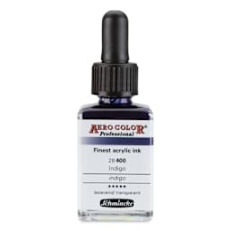 Schmincke Aero Color Professional Airbrush Color - 28 ml, Indigo