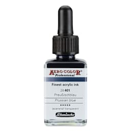 Schmincke Aero Color Professional Airbrush Color - 28 ml, Prussian Blue