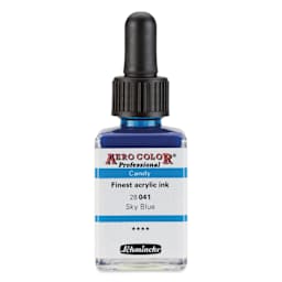 Schmincke Aero Color Professional Airbrush Color - 28 ml, Sky Blue