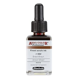 Schmincke Aero Color Professional Airbrush Color - 28 ml, Brown Brazil