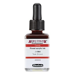 Schmincke Aero Color Professional Airbrush Color - 28 ml, Teak Brown