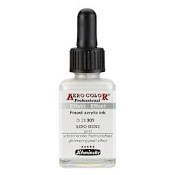 Schmincke Aero Color Professional Airbrush Color - 28 ml, Aero Shine Gold