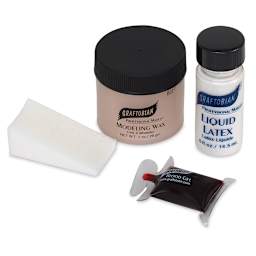 Graftobian Halloween Makeup Kit - Bumps and Bruises Special FX Kit (Kit contents)