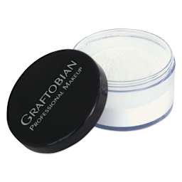 HD LuxeCashmere Setting Powders - Open jar of Coconut Cream Color