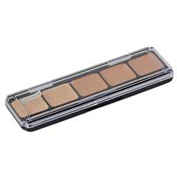 Graftobian HD Glamour Creme Palettes - Angled view of Warm Palette Number 1