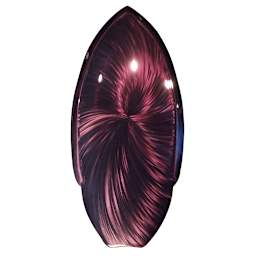 Createx Candy2o Auto Air Colors - Swatch showing Black Auto Air Color
