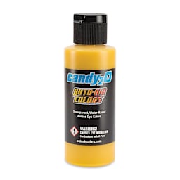 Createx Candy2O Auto Air Color - Lemon Yellow, 2 oz