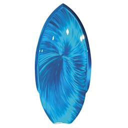 Createx Candy2o Auto Air Colors - Swatch showing Caribe Blue Auto Air Color