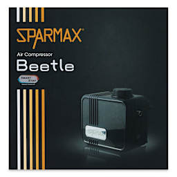 Sparmax Beetle Airbrush Compressor - Front of package
