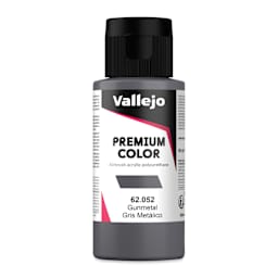 Vallejo Premium Airbrush Colors - 60 ml, Gunmetal