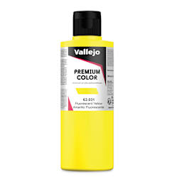 Vallejo Premium Airbrush Colors - 200 ml, Fluorescent Yellow