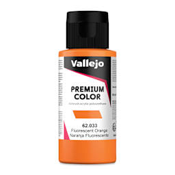 Vallejo Premium Airbrush Colors - 60 ml, Fluorescent Orange