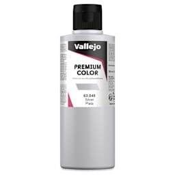 Vallejo Premium Airbrush Colors - 200 ml, Silver