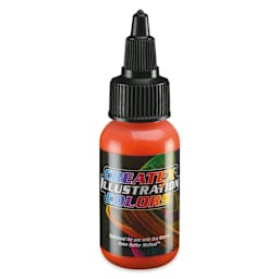 Createx Illustration Colors - Orange, 1 oz